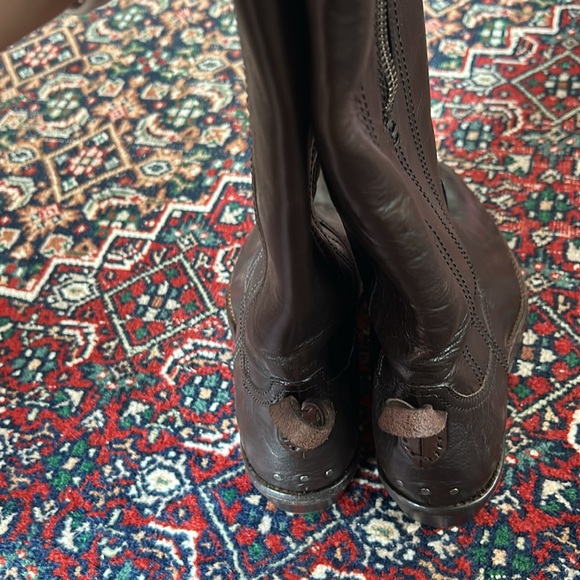 NWOT We The Free People Alastair leather western boots size 7 - Picture 4 of 6